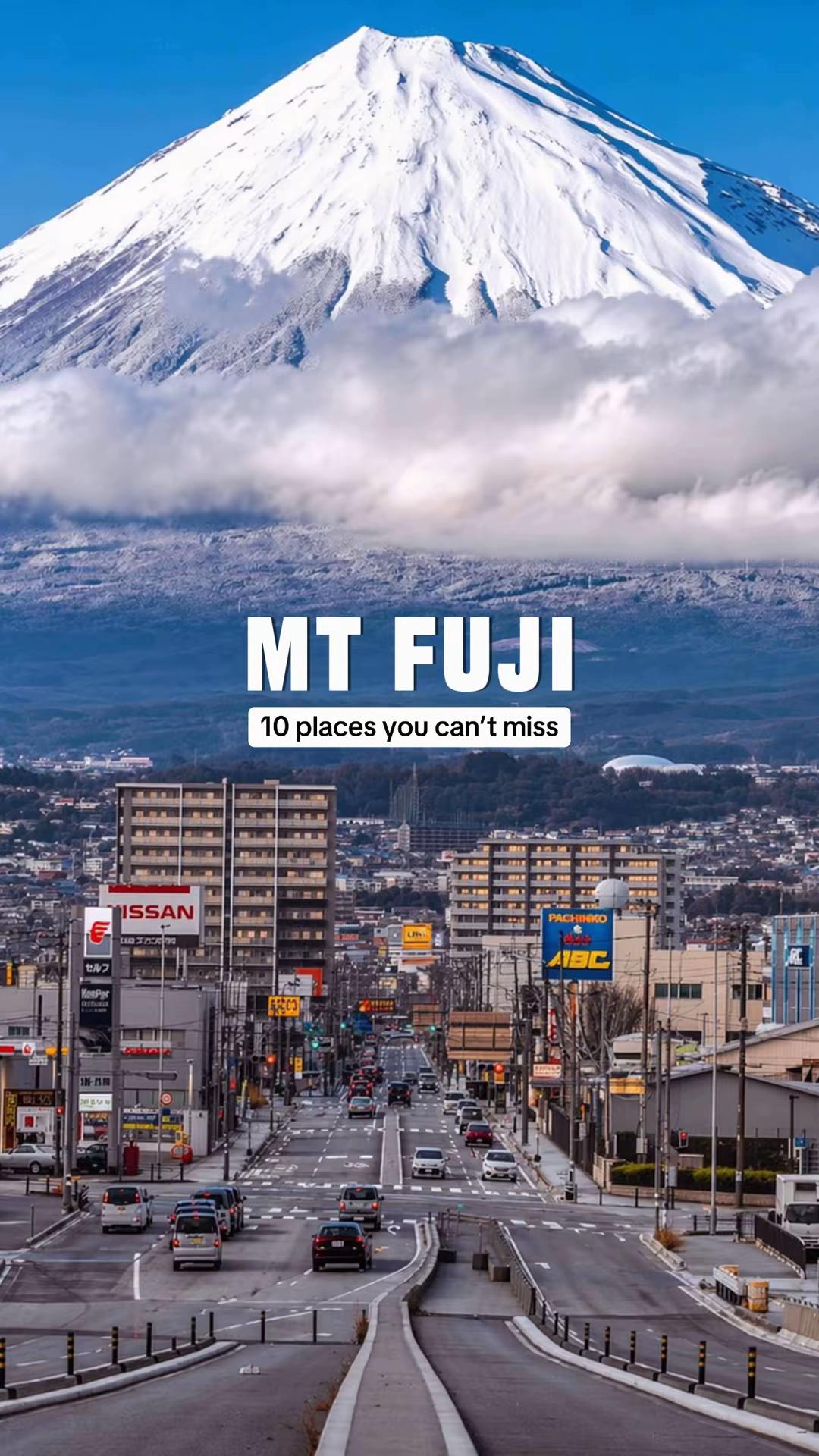 Iconic Mt. Fuji Views And Unique Local Spots