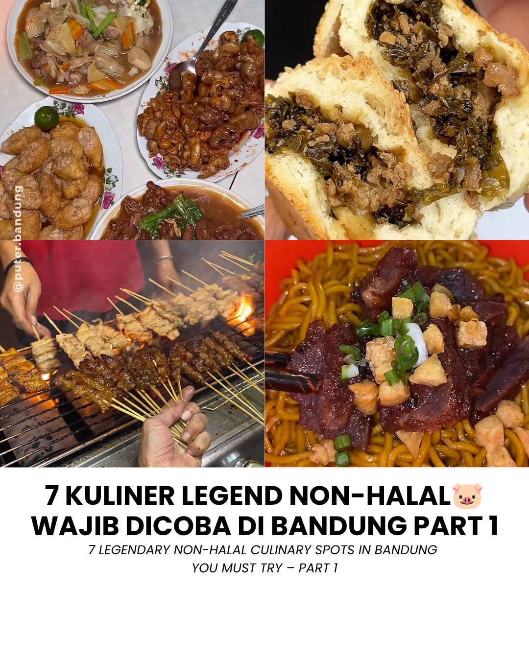 Bandung's Top Seven Non-Halal Eateries