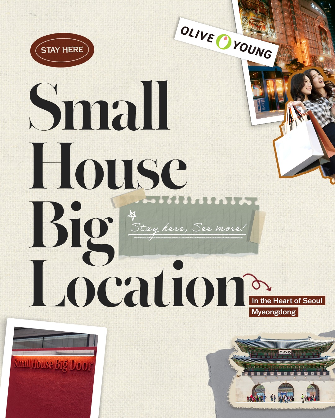 Myeongdong Stays Offer Easy Access to Shops & K-Culture