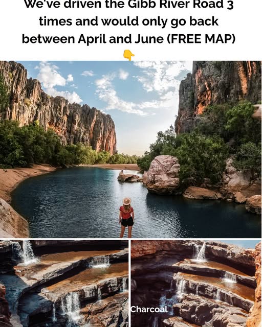 Bell Gorge Waterfalls Vary By Season