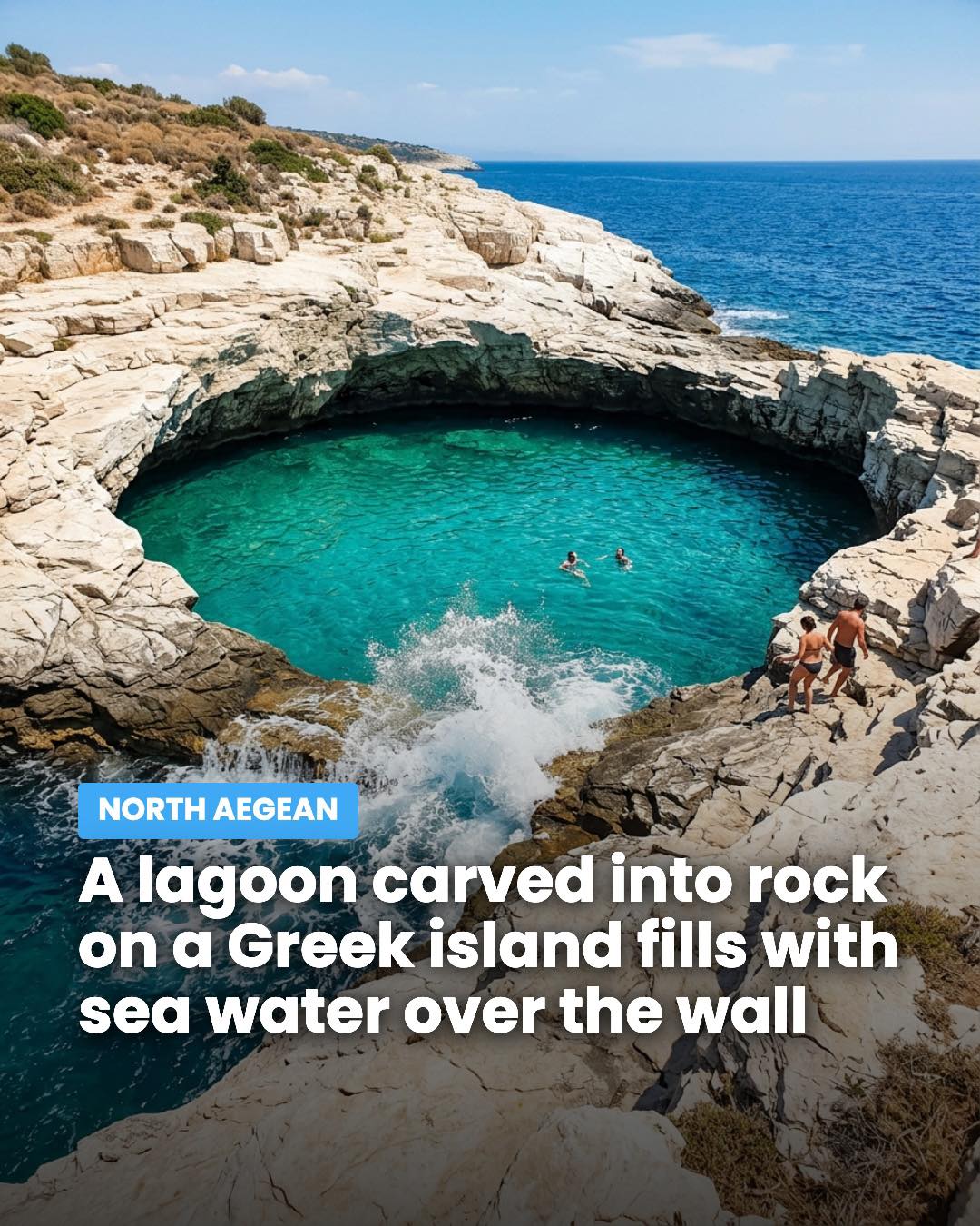 Giola Lagoon: Aphrodite's Natural Rock Pool