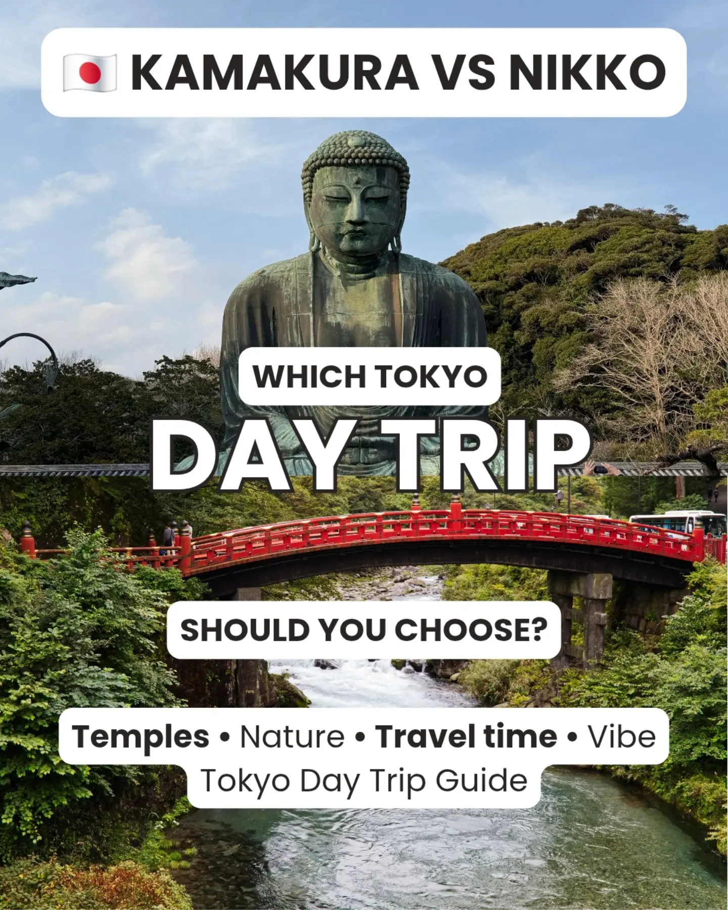 Kamakura and Nikko: Tokyo's Premier Day Trip Destinations