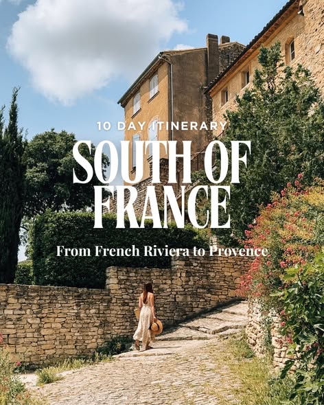 French Riviera and Provence Village Itinerary