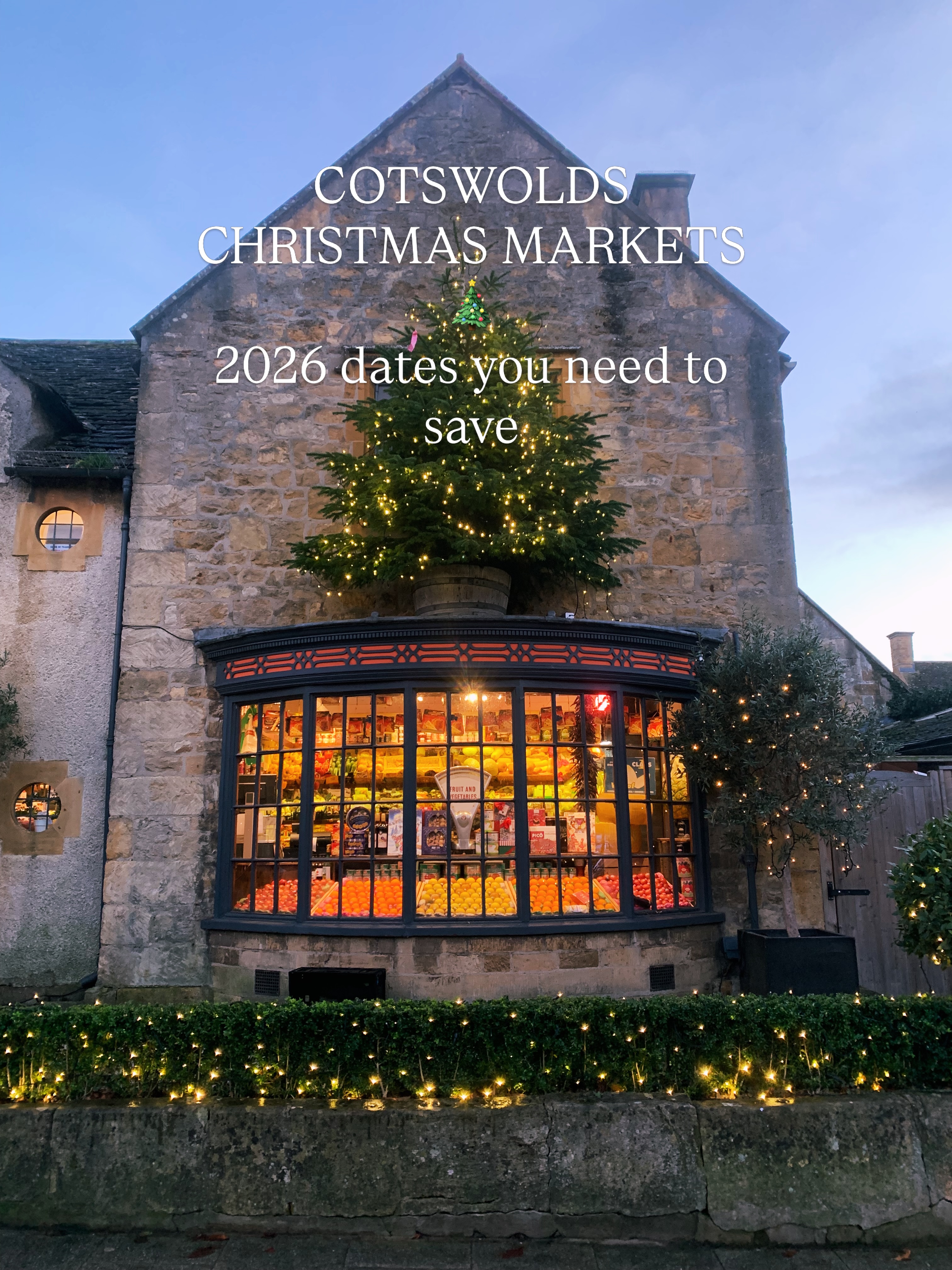 Cotswolds Christmas Markets Guide