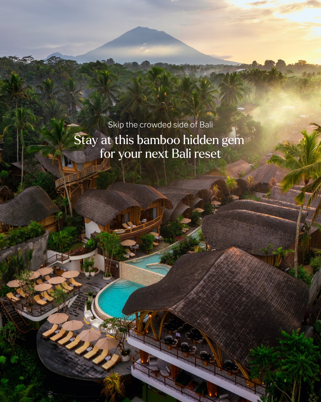 Bambootel Sawah View: Sustainable Bamboo Escape