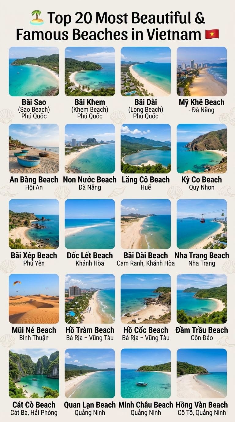 Vietnam's Beautiful Beaches For Your Bucket List
