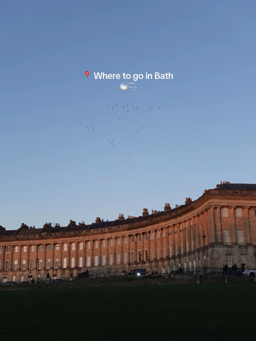 Eight Historic Sites in Bath, England