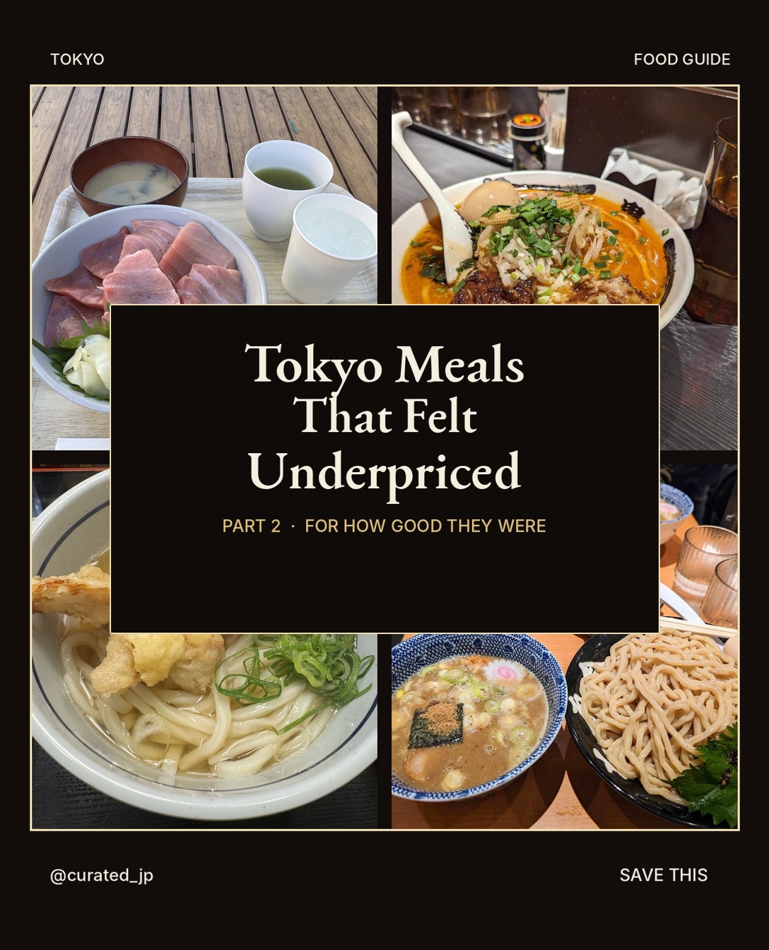 Tokyo's Best Budget-Friendly Noodle and Seafood Eats