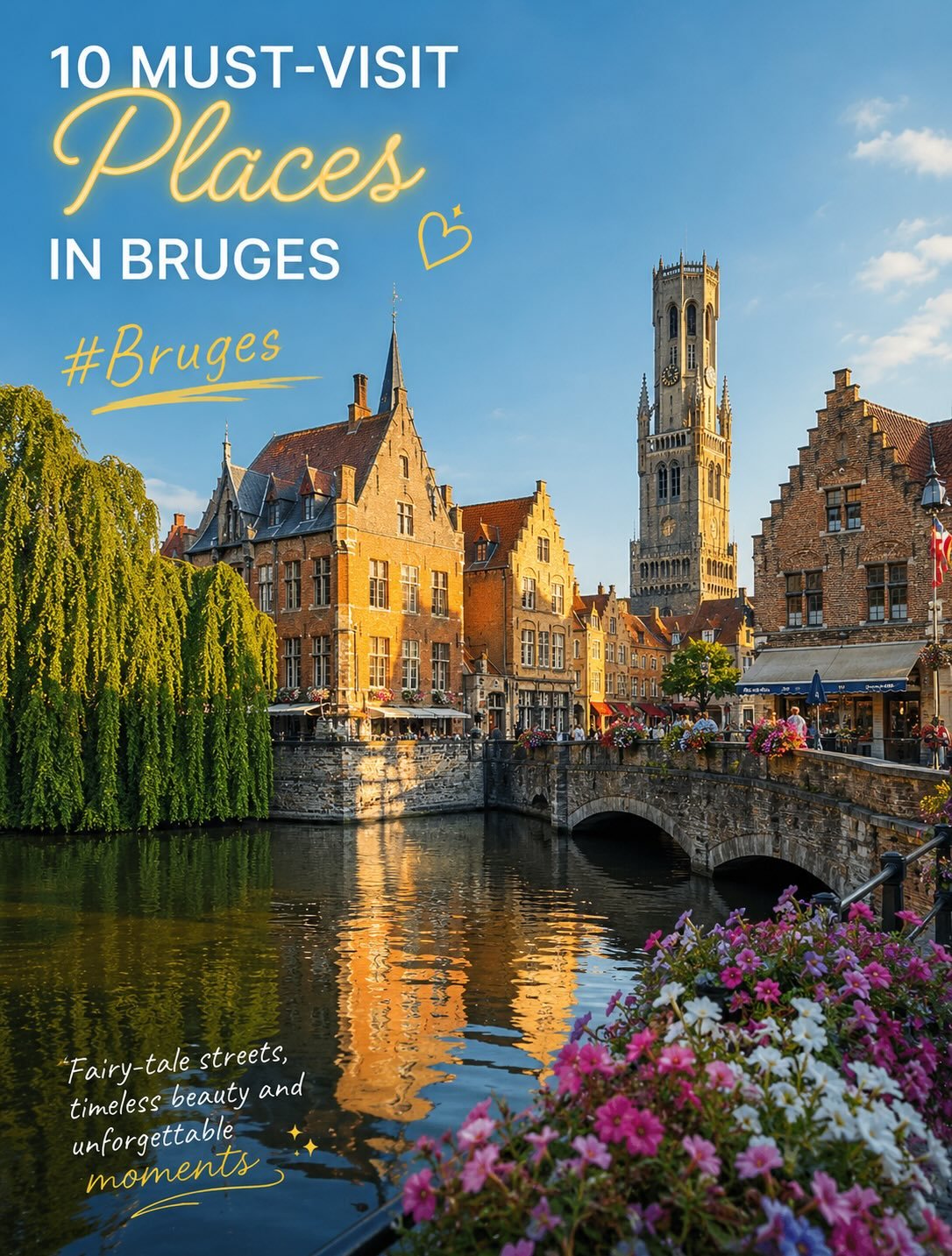 Explore Ten Must-Visit Bruges Attractions