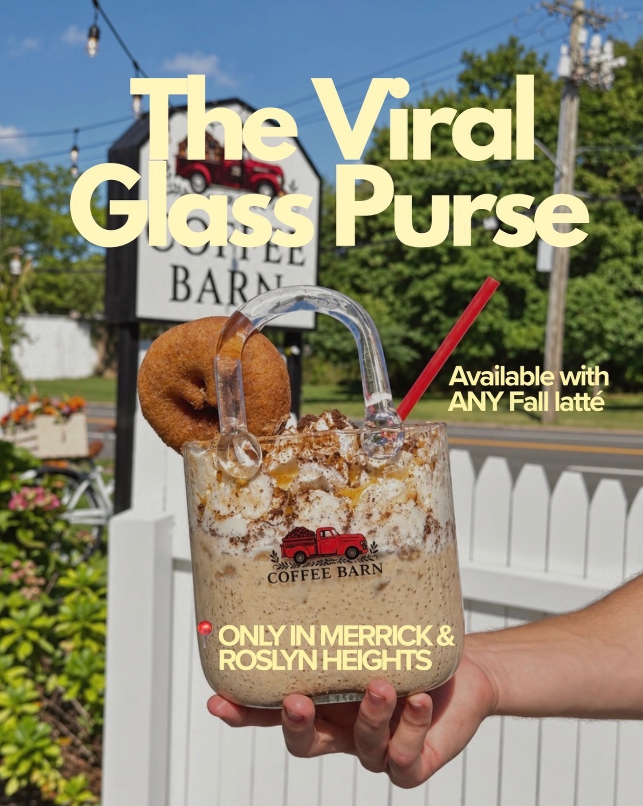 Cider Mill and Coffee Barn Partner for Fall Drinks
