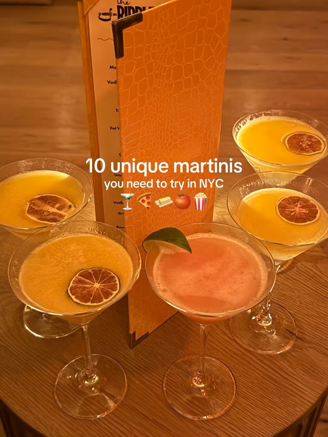 NYC's Most Unique Martinis