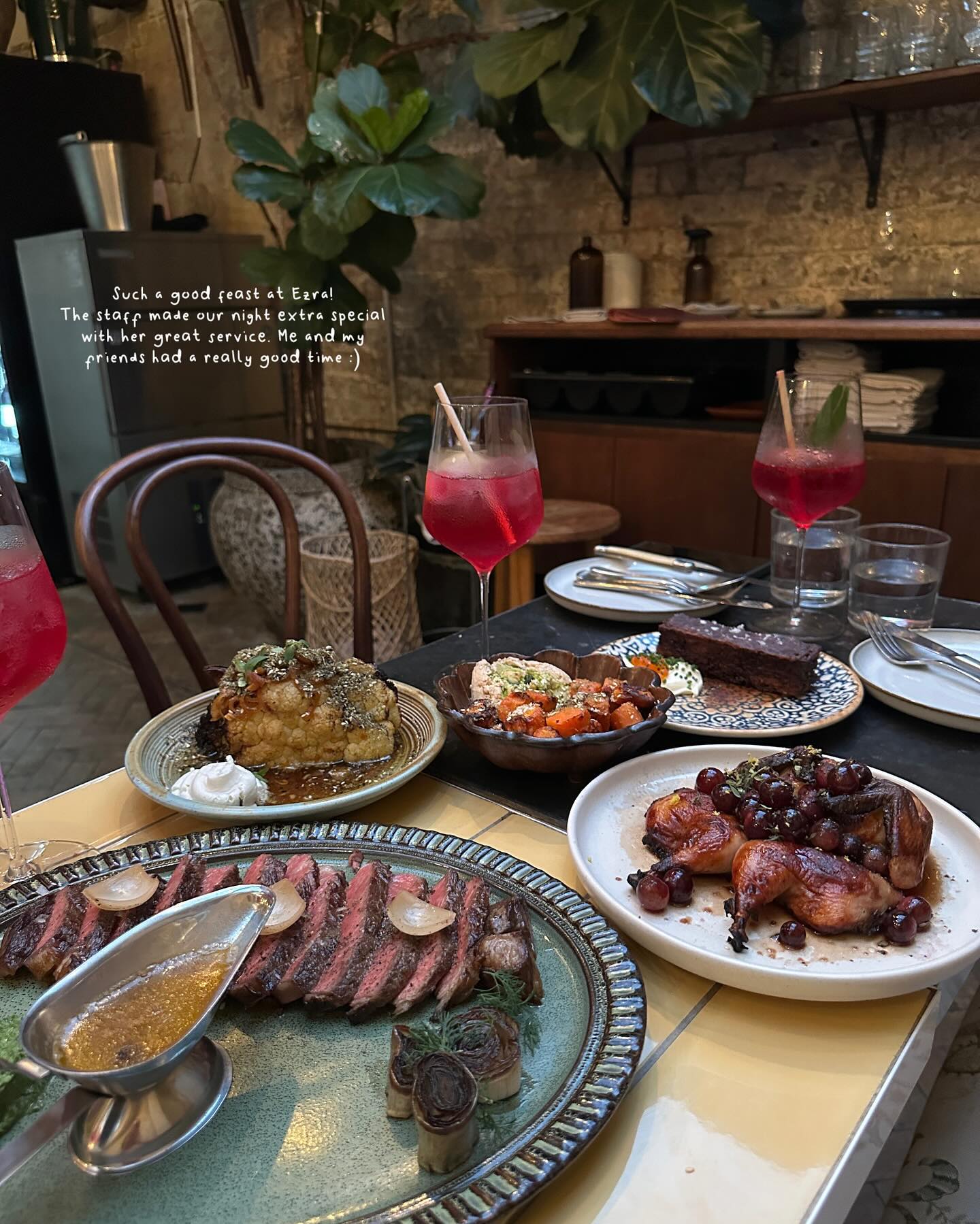 Ezra Restaurant Offers Delicious Food and Ambiance
