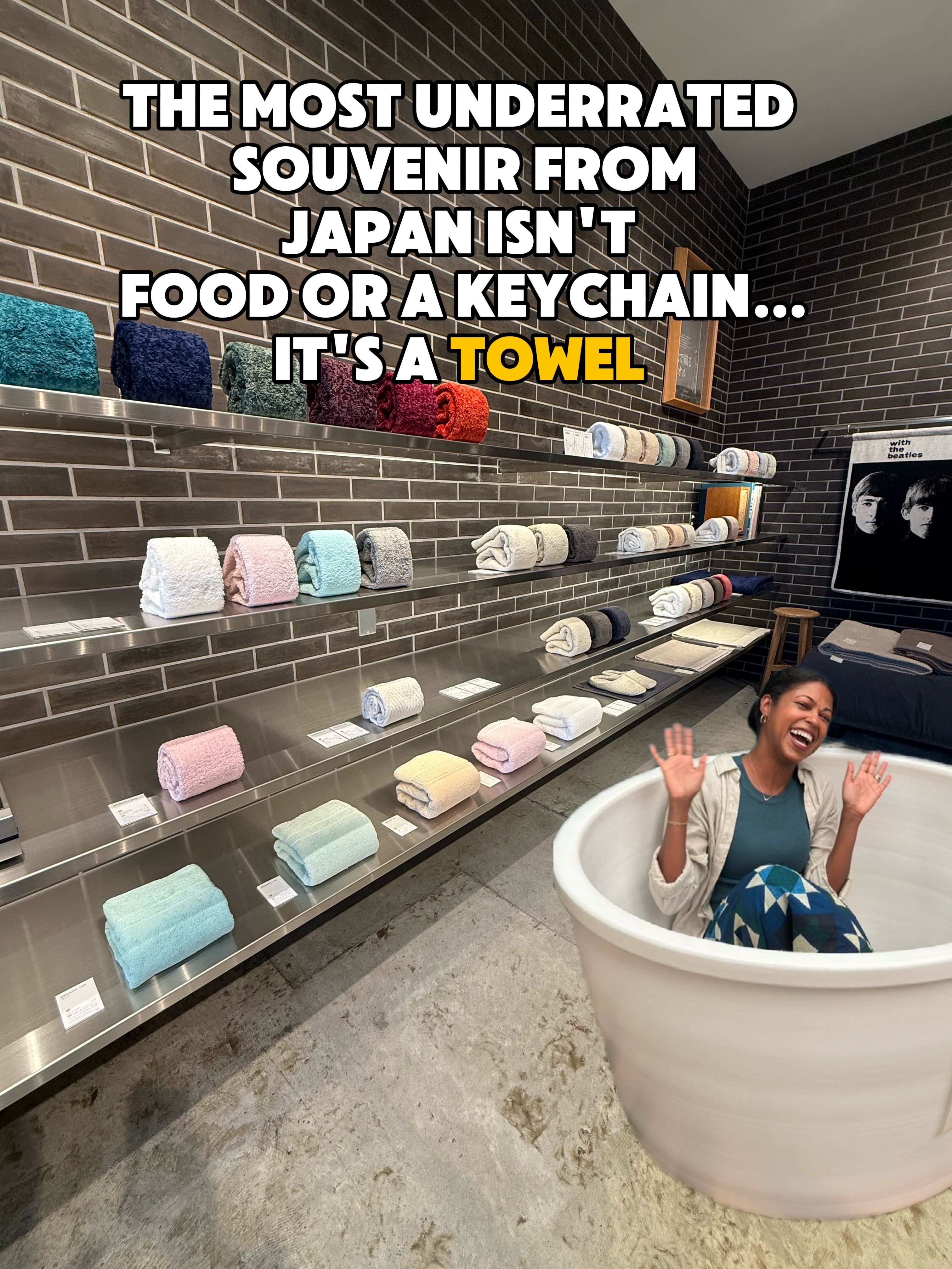 Kyoto Shop Features Highly Absorbent Imabari Towels