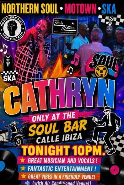 The Soul Bar Features Motown and Northern Soul