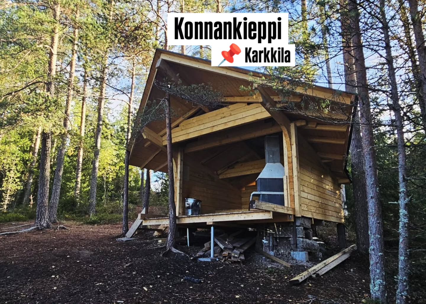 Finnish Lakes And Forest Trails