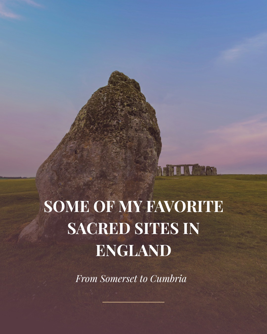 Ancient Sacred Sites Across England