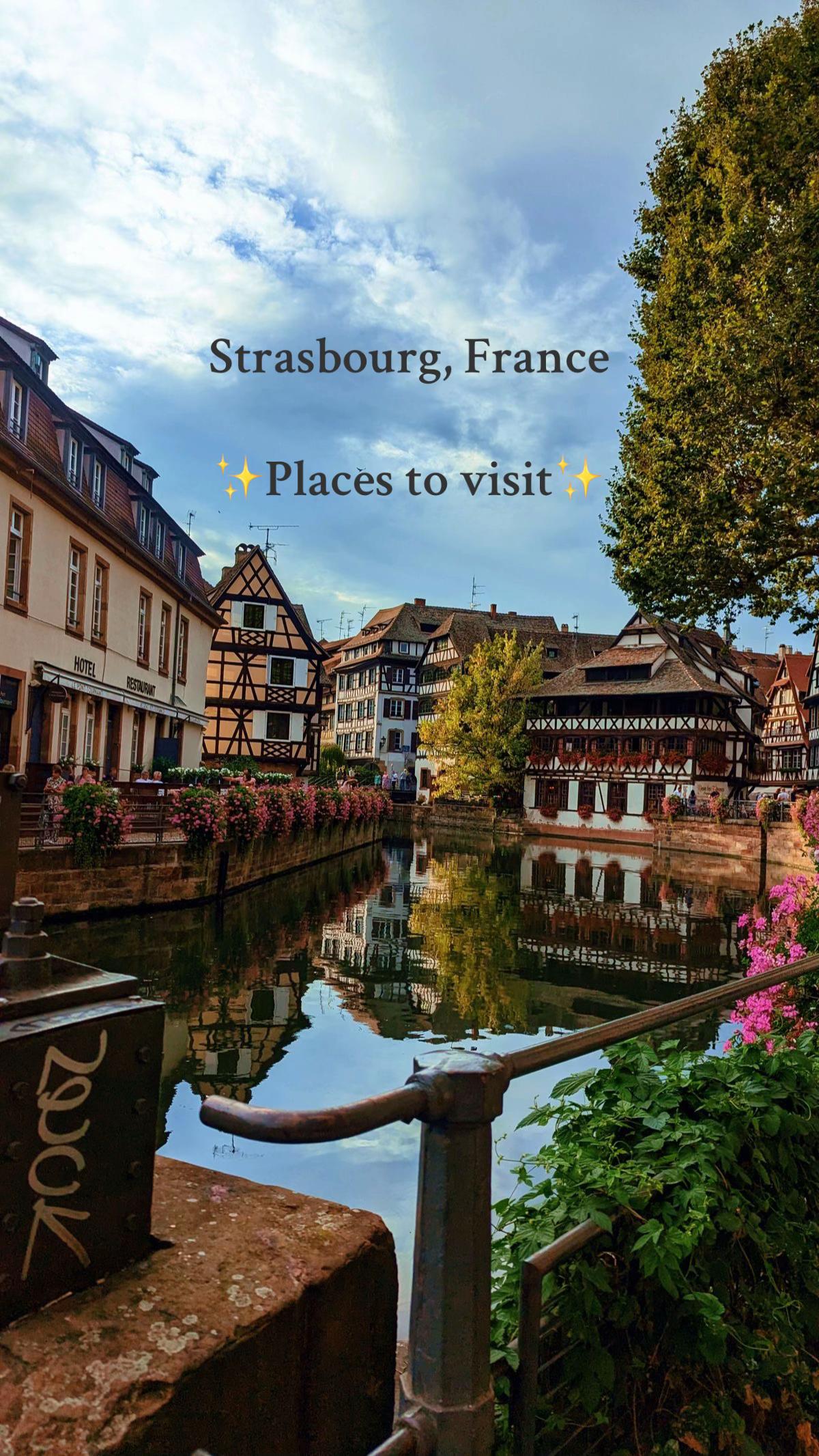 7 Places in Strasbourg