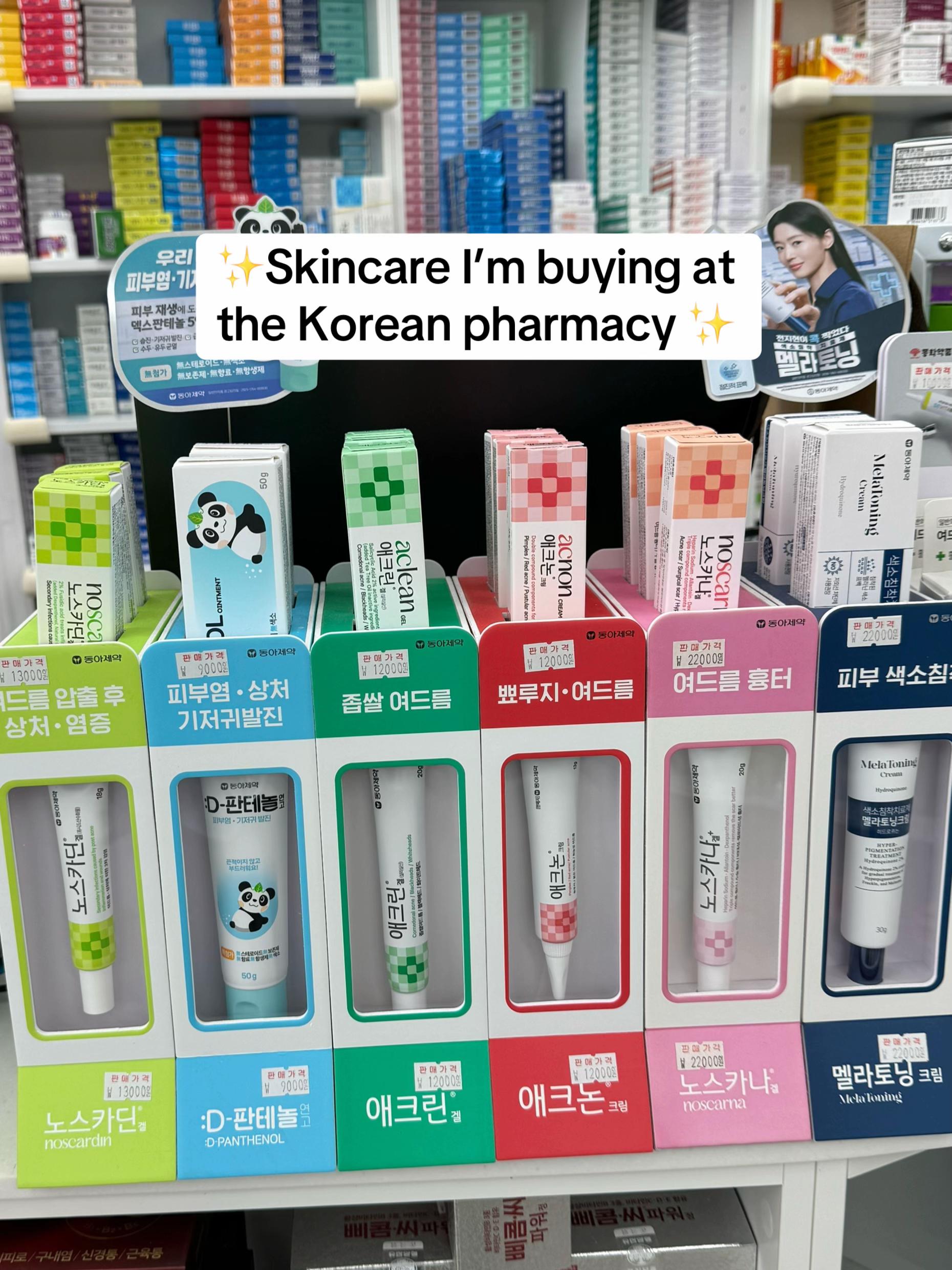 Korean Pharmacy Skincare Haul and Recommendations