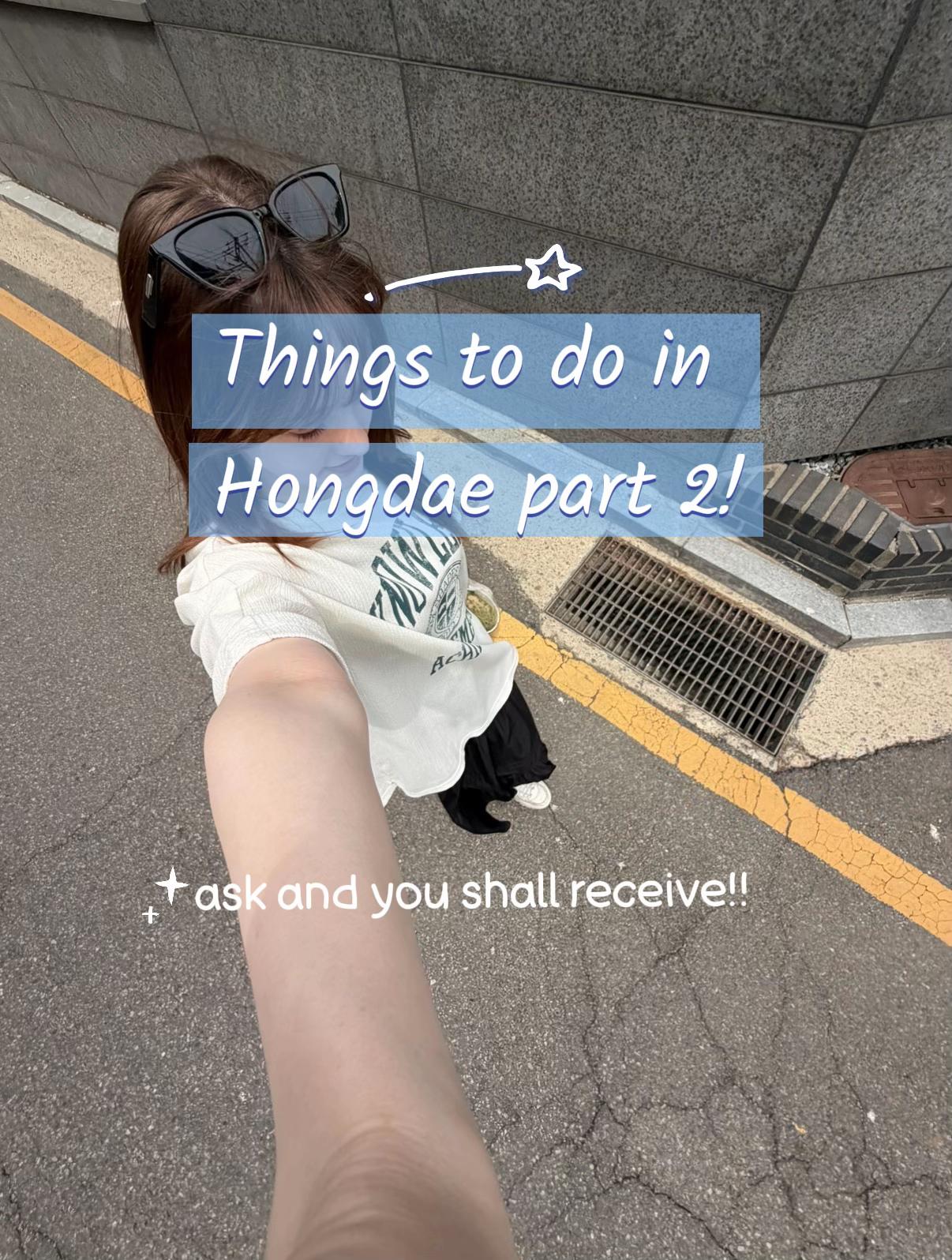 Hongdae's Cafes, Restaurants, and Activities