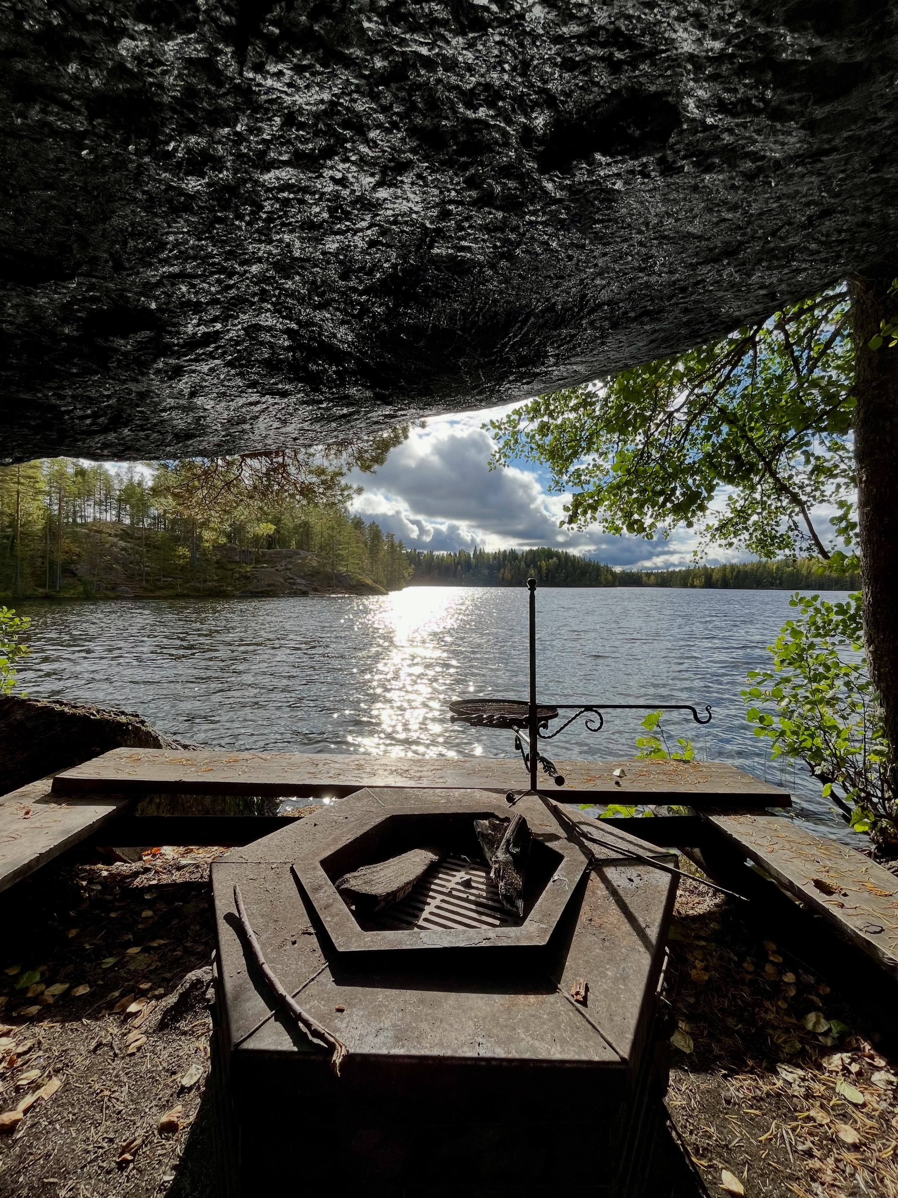 Campfire Sites with Views in Finnish Recreational Forests