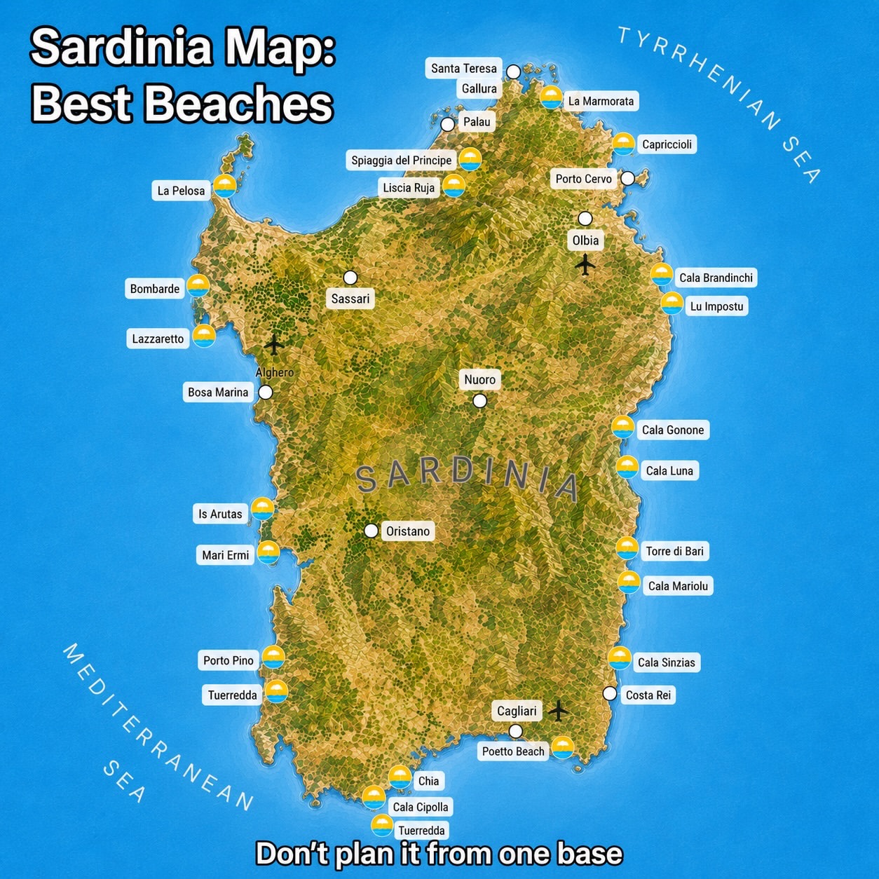 Sardinia's Top Beaches and Travel Tips