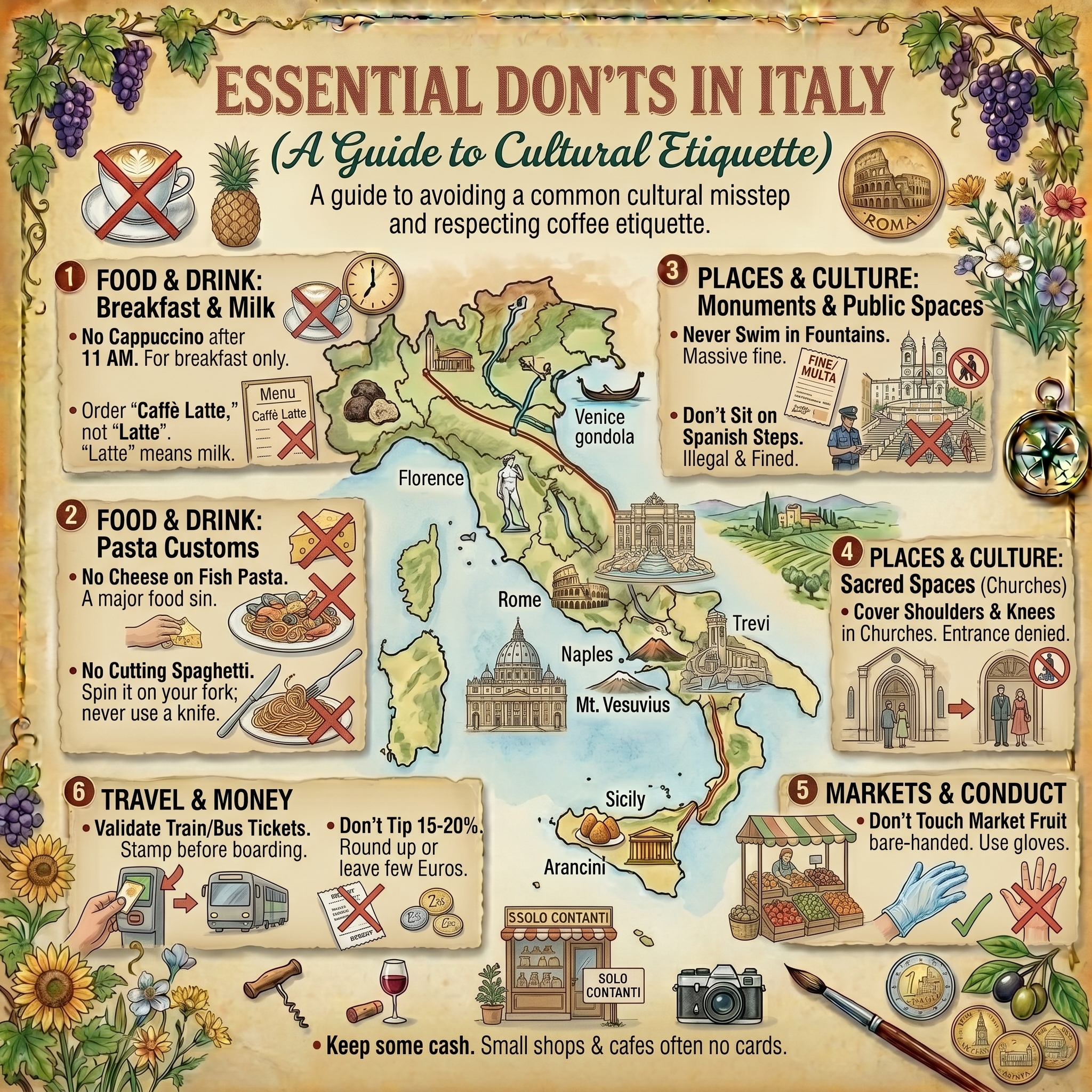 Italian Etiquette Guide For Travelers