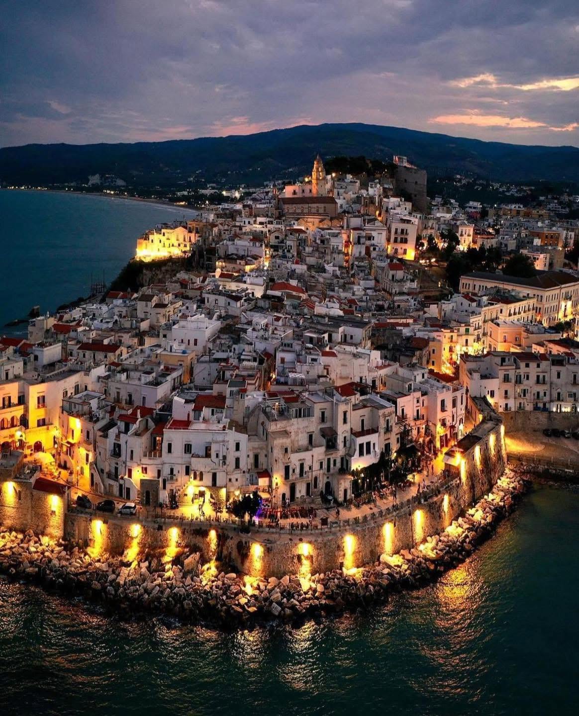 Vieste's Medieval Heart Overlooking the Adriatic