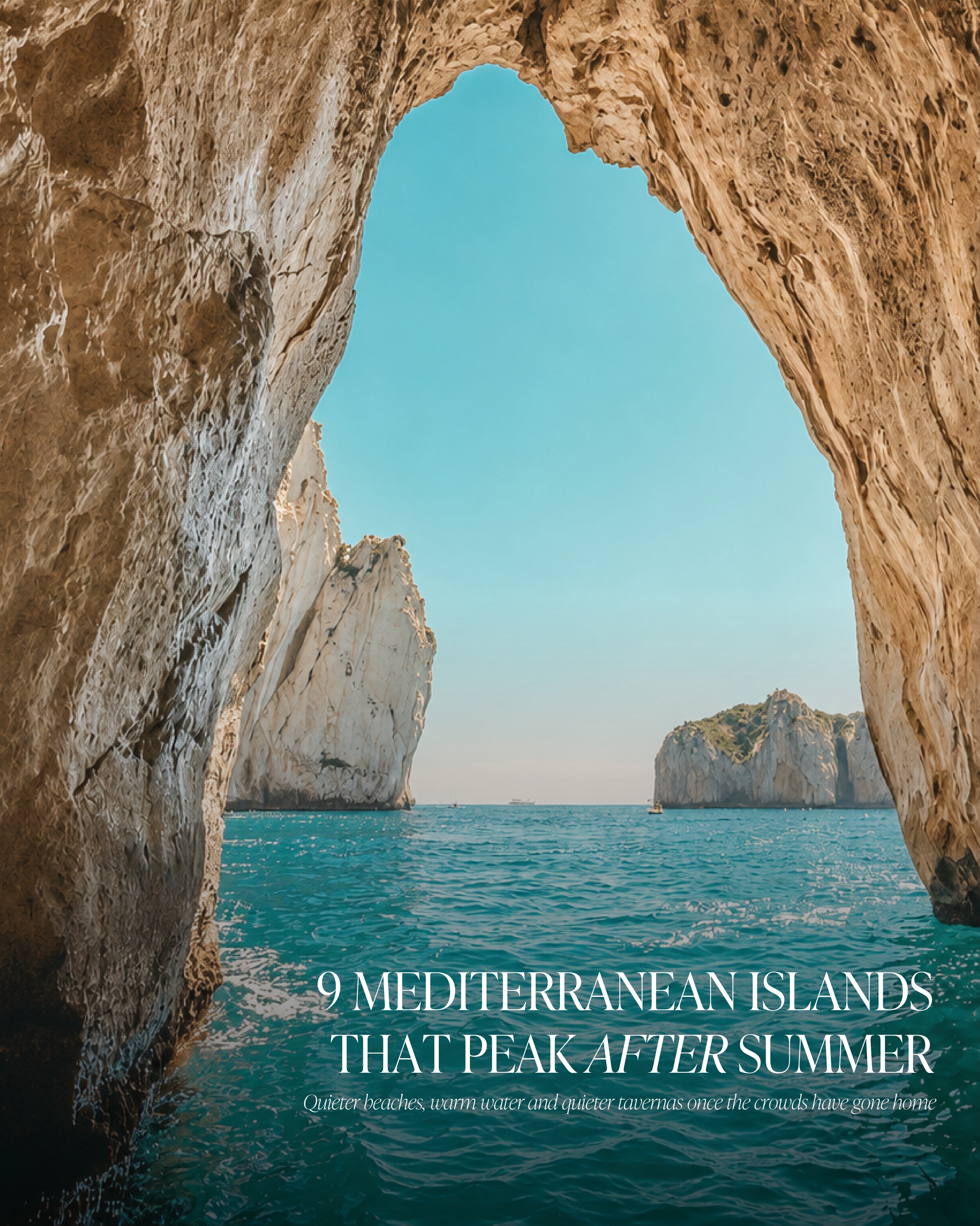 Mediterranean Islands Perfect for Post-Summer Visits