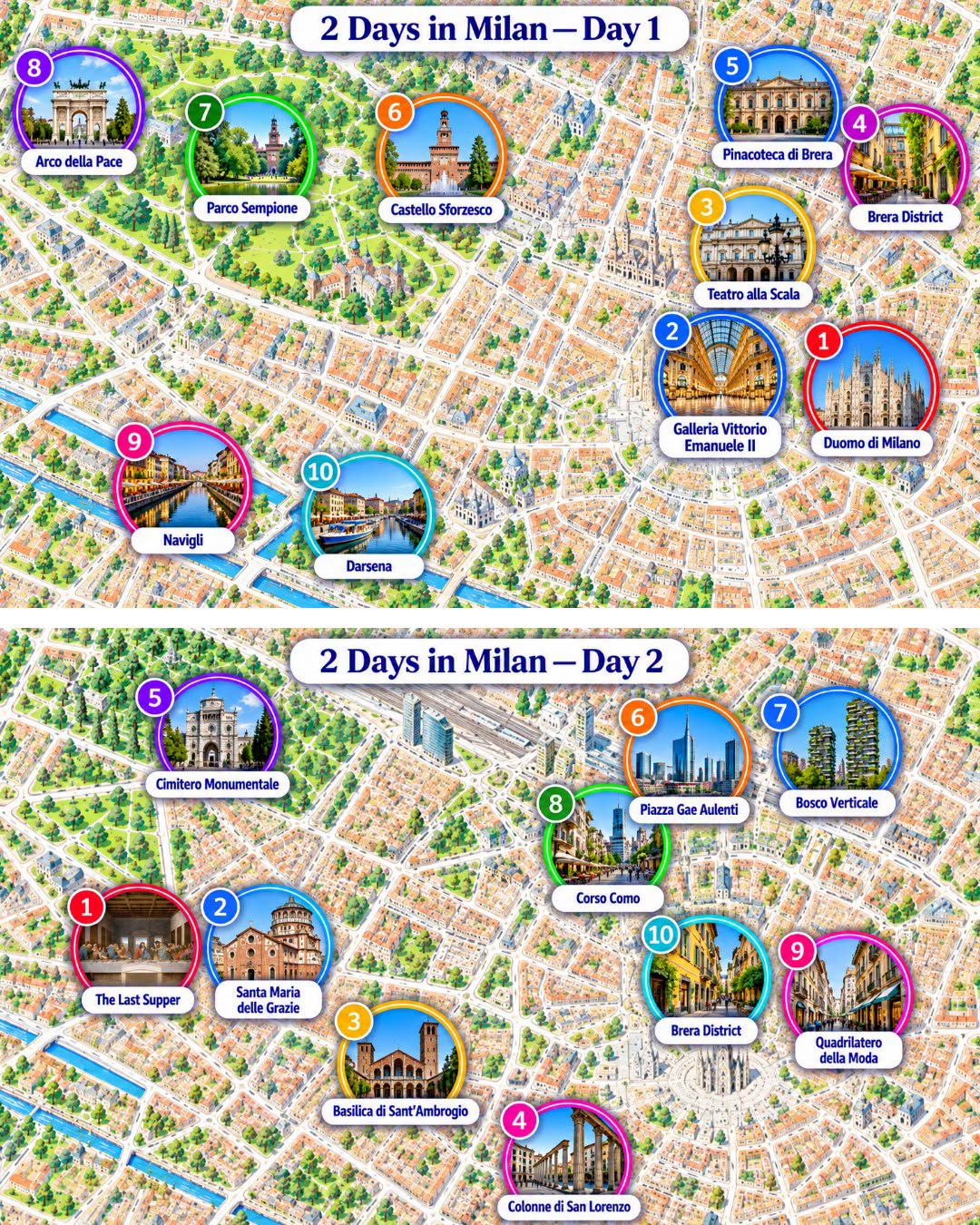 Two-Day Milan Itinerary: Top Attractions