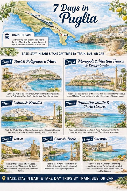 13 Places in Apulia