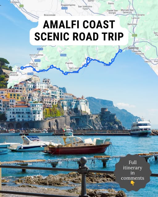 Amalfi Coast Road Trip's Stunning Italian Villages