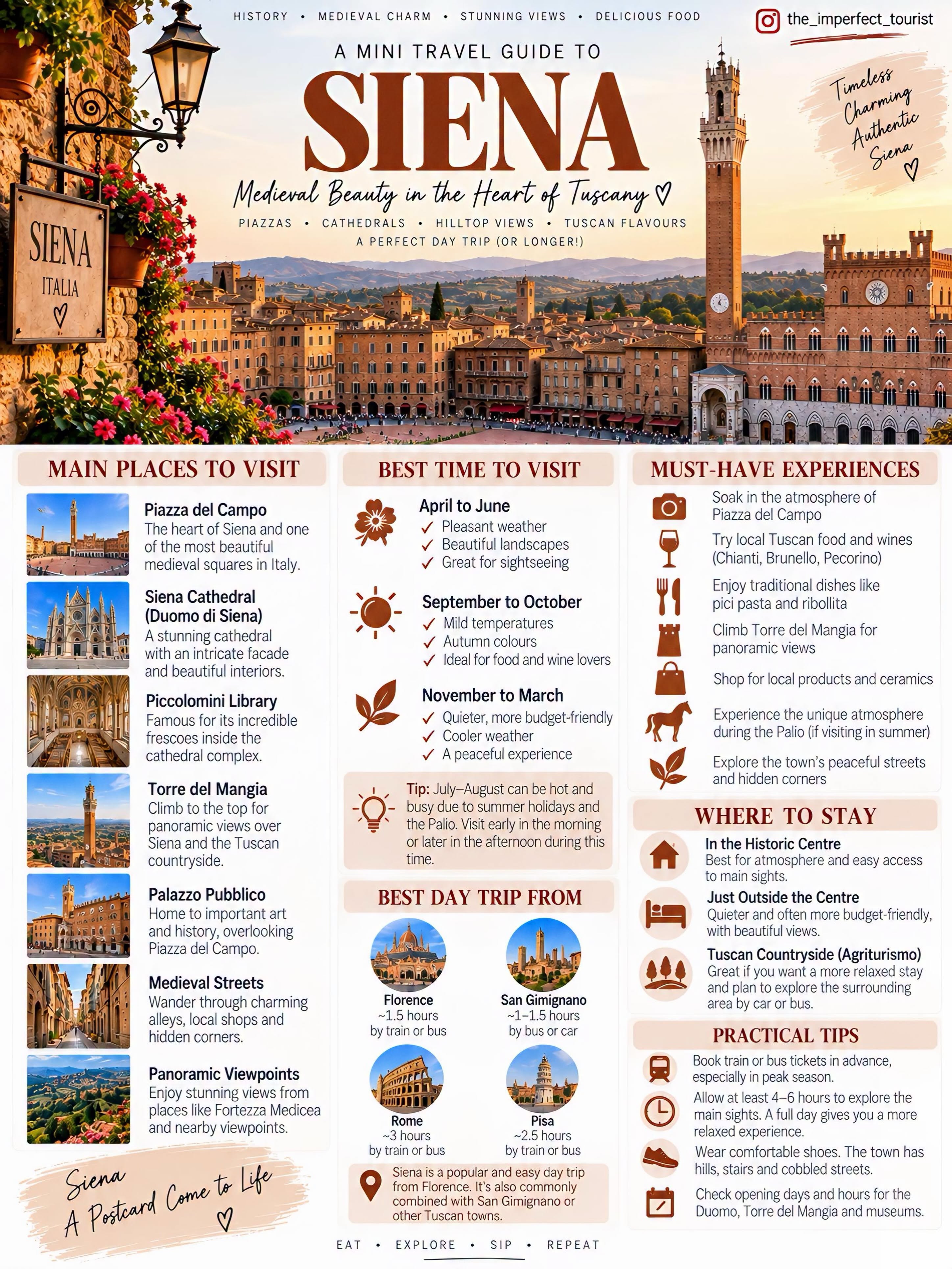 Siena's Medieval Charm and Tuscan Delights