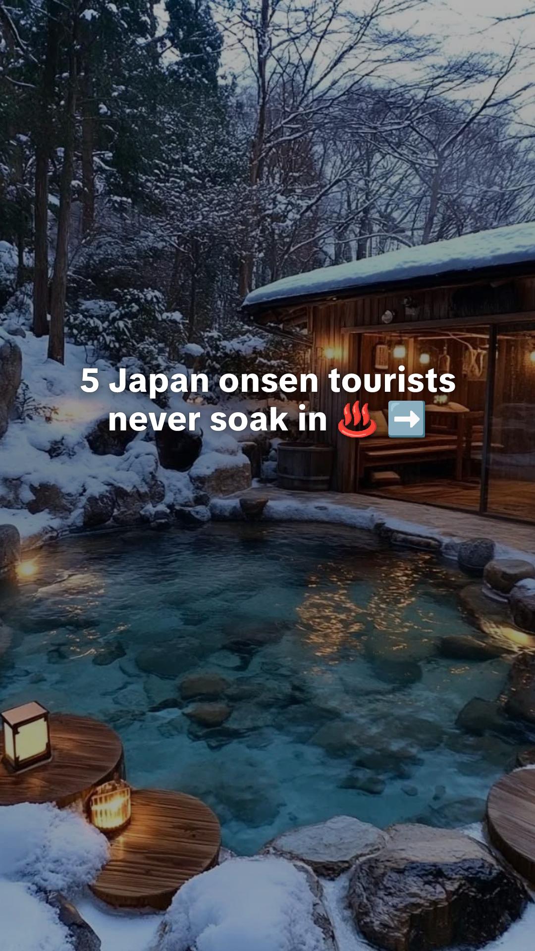 Five Traditional Japanese Hot Springs Worth Visiting