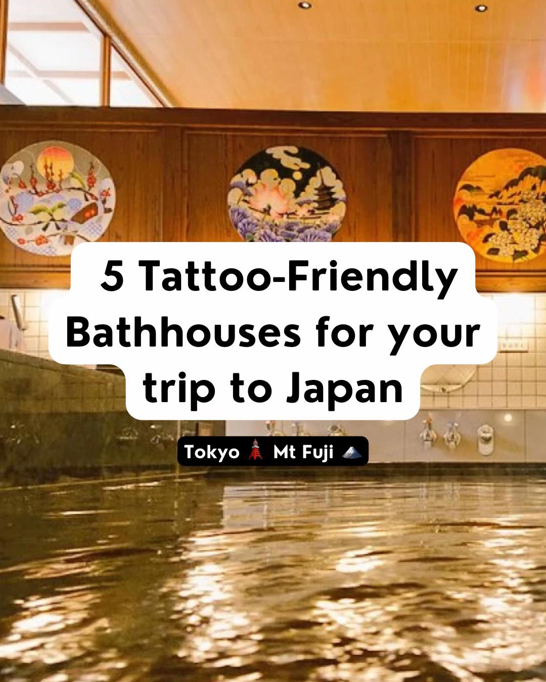 Tattoo-Friendly Onsen and Sento in Japan