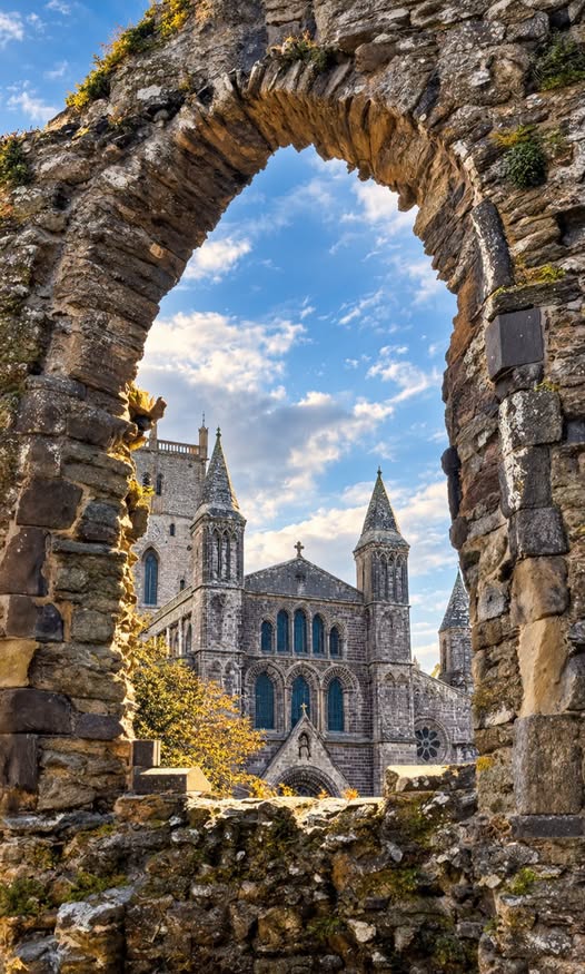Historic St Davids Cathedral in Pembrokeshire