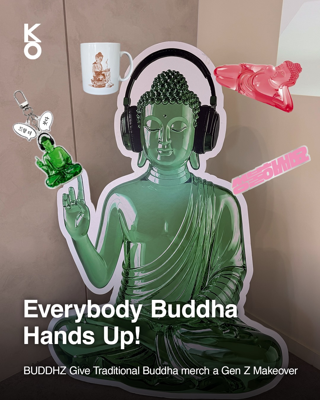 Buddhz Brand in Seoul's Insadong