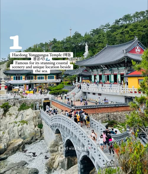 Four Temples Offer Unique Busan Experiences