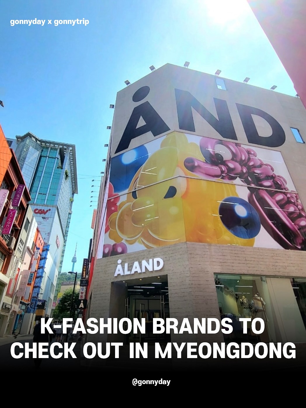 K-Fashion Stores in Seoul's Myeongdong
