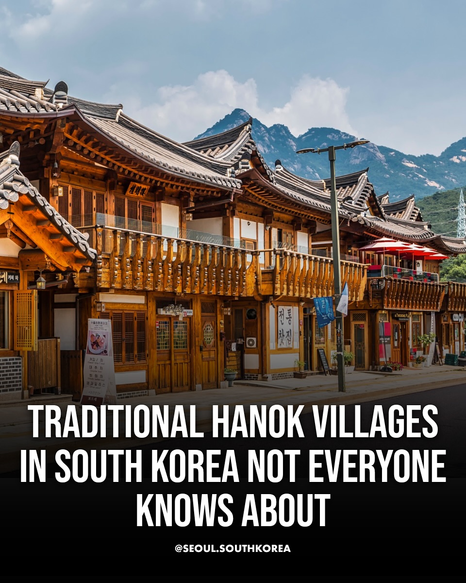 Explore South Korea's Traditional Hanok Villages