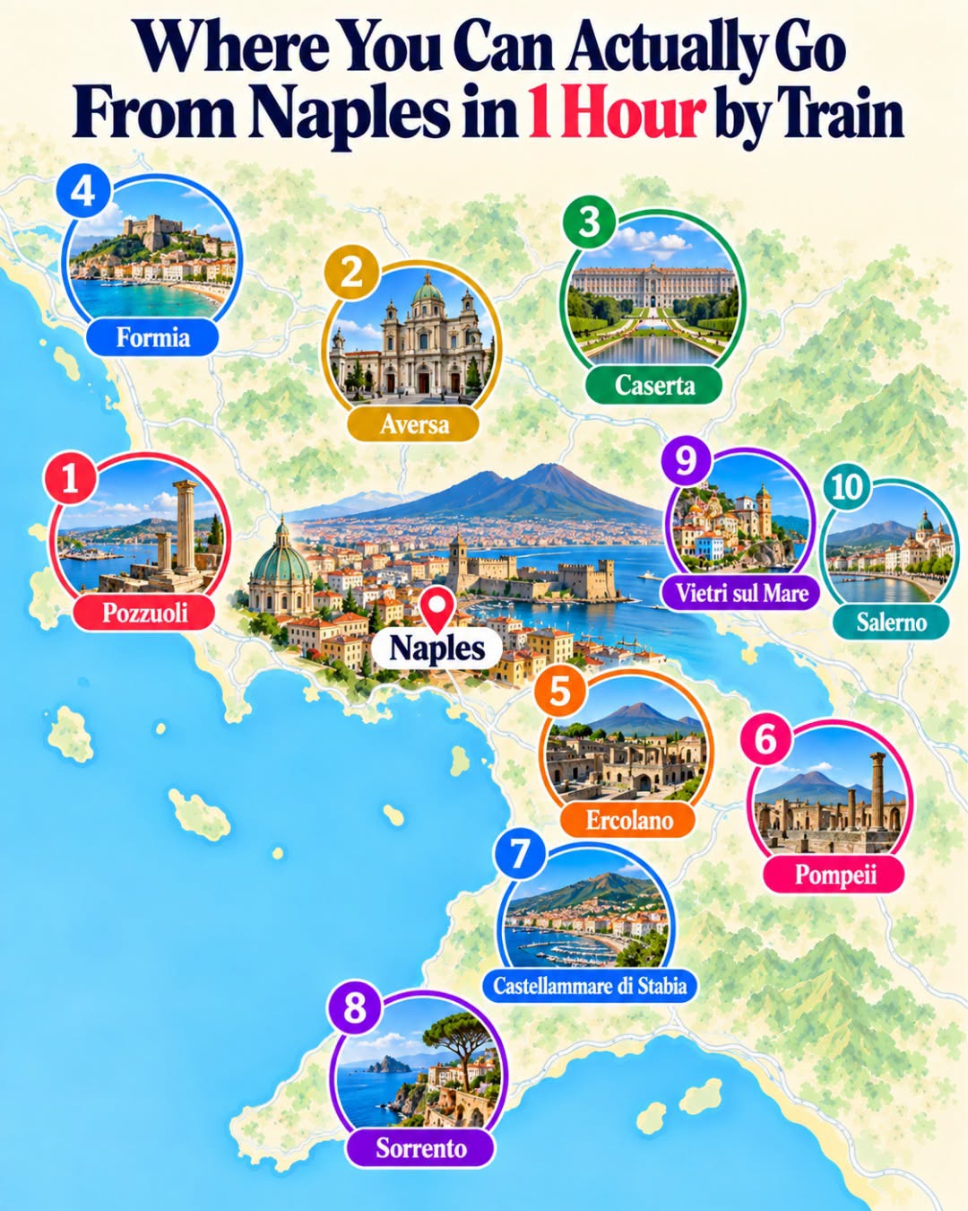 Day Trips From Naples By Train