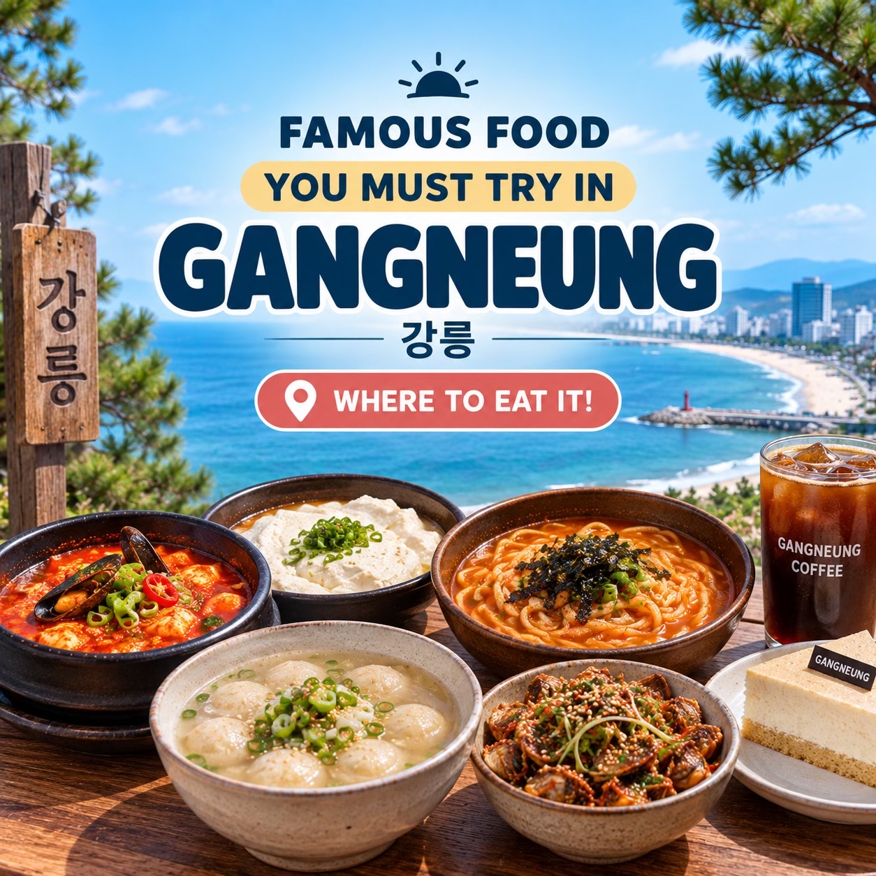 Gangneung's Essential Eats: Tofu, Noodles, and Dumplings