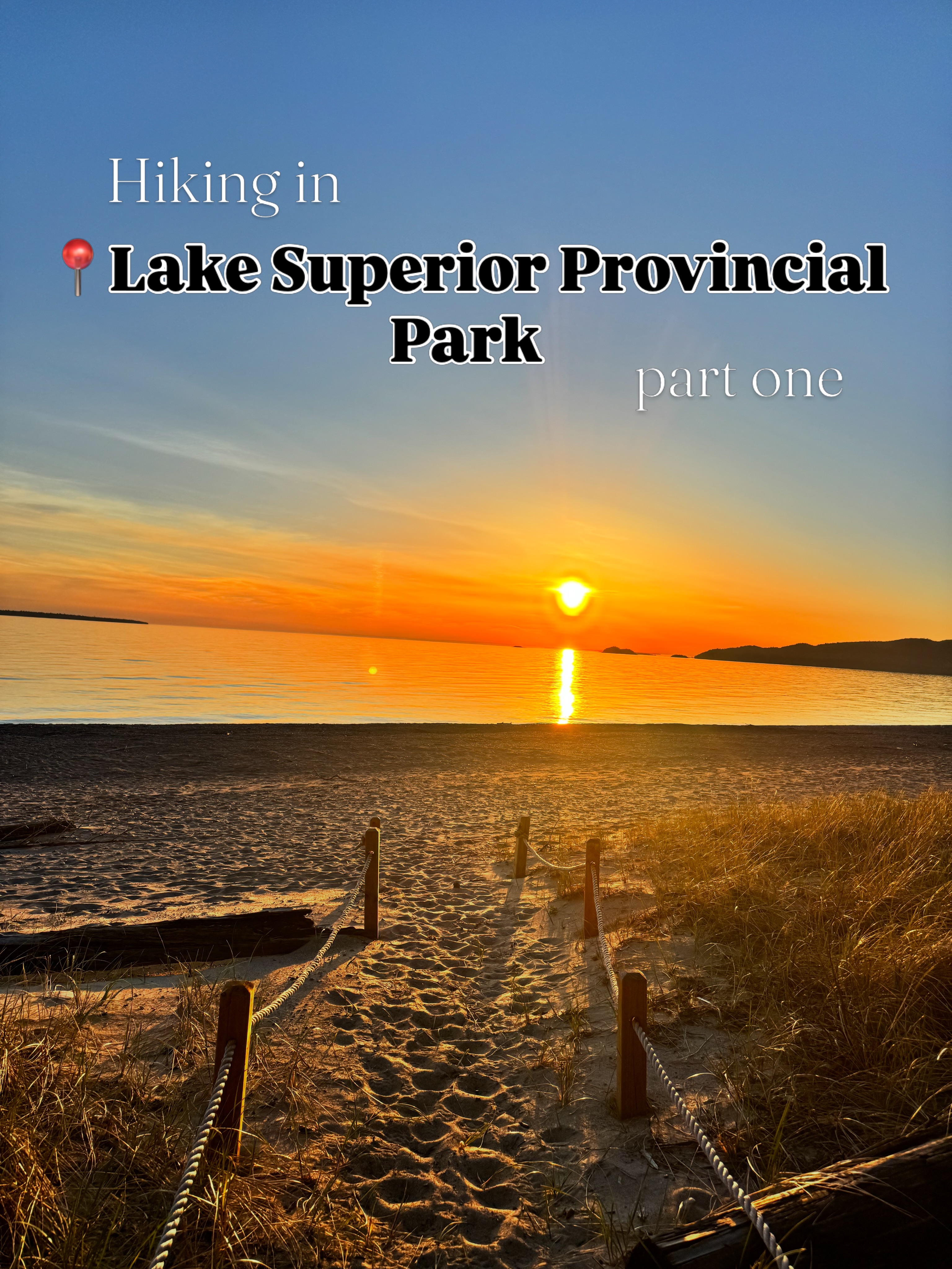 Lake Superior Provincial Park Hiking Trails
