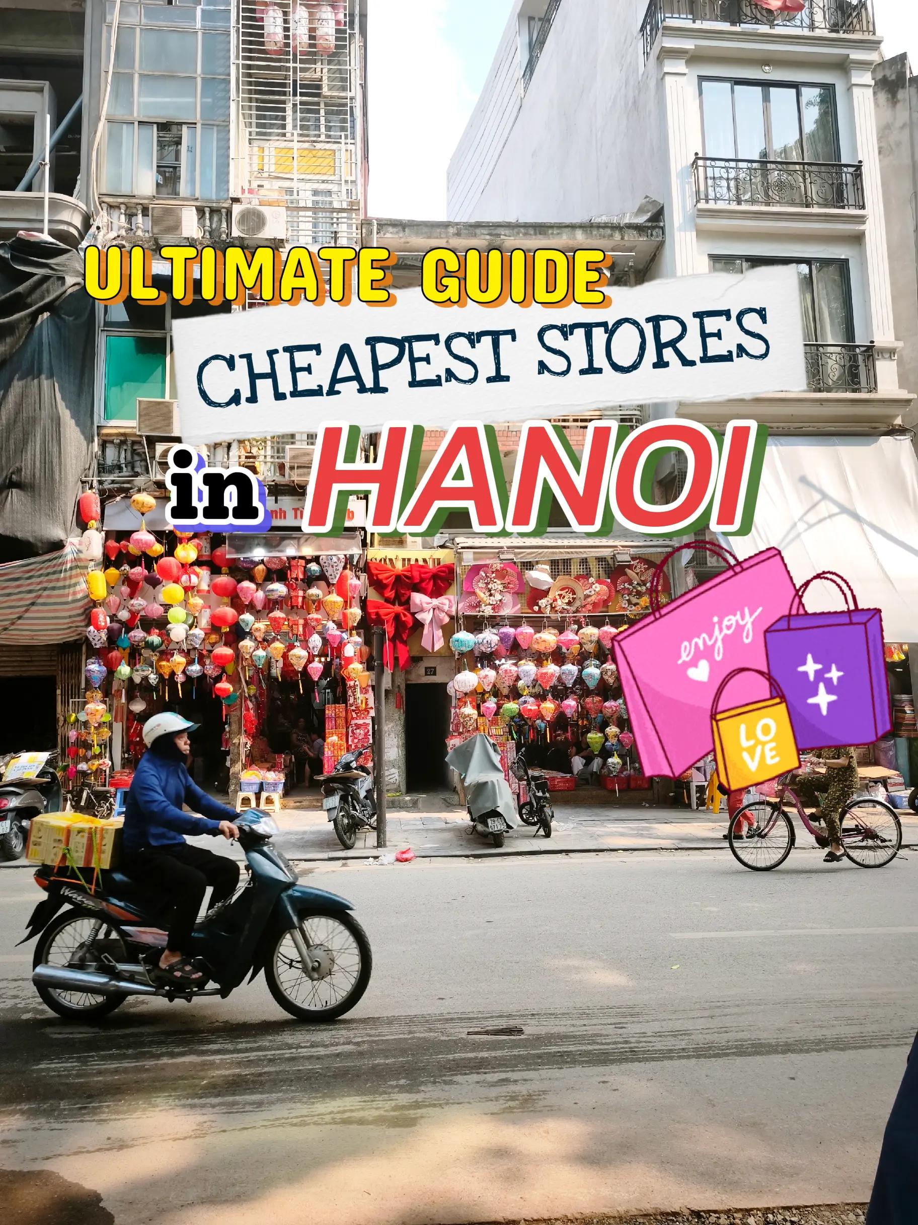 Hanoi Shopping Destinations: Markets and Souvenir Stores