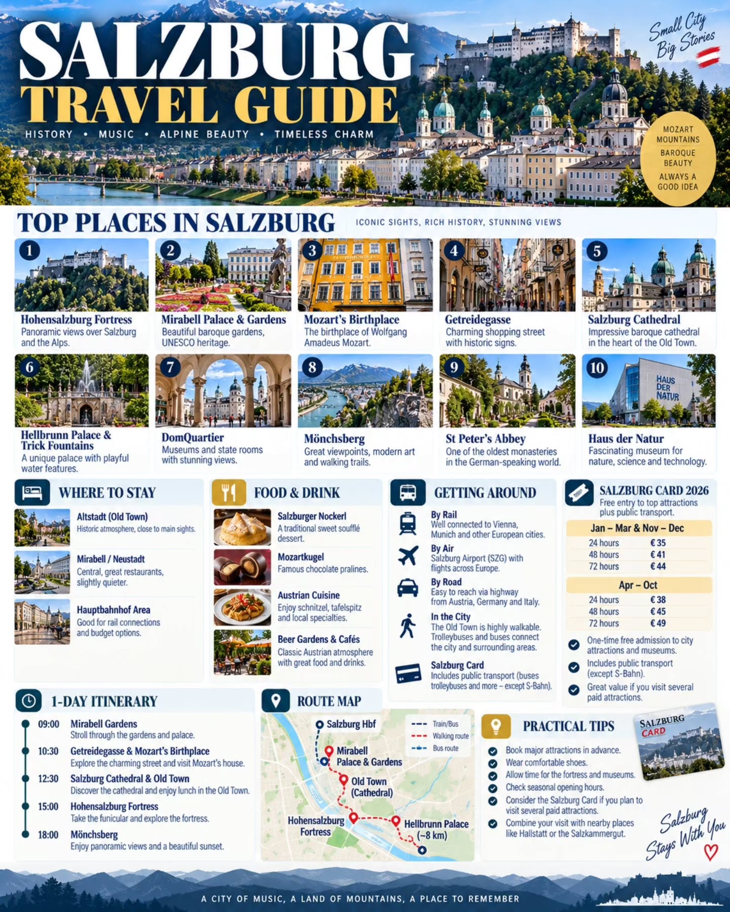 Salzburg's Baroque Beauty and Historic Charm