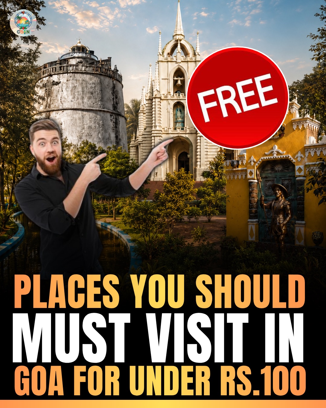 Affordable Attractions Across Goa