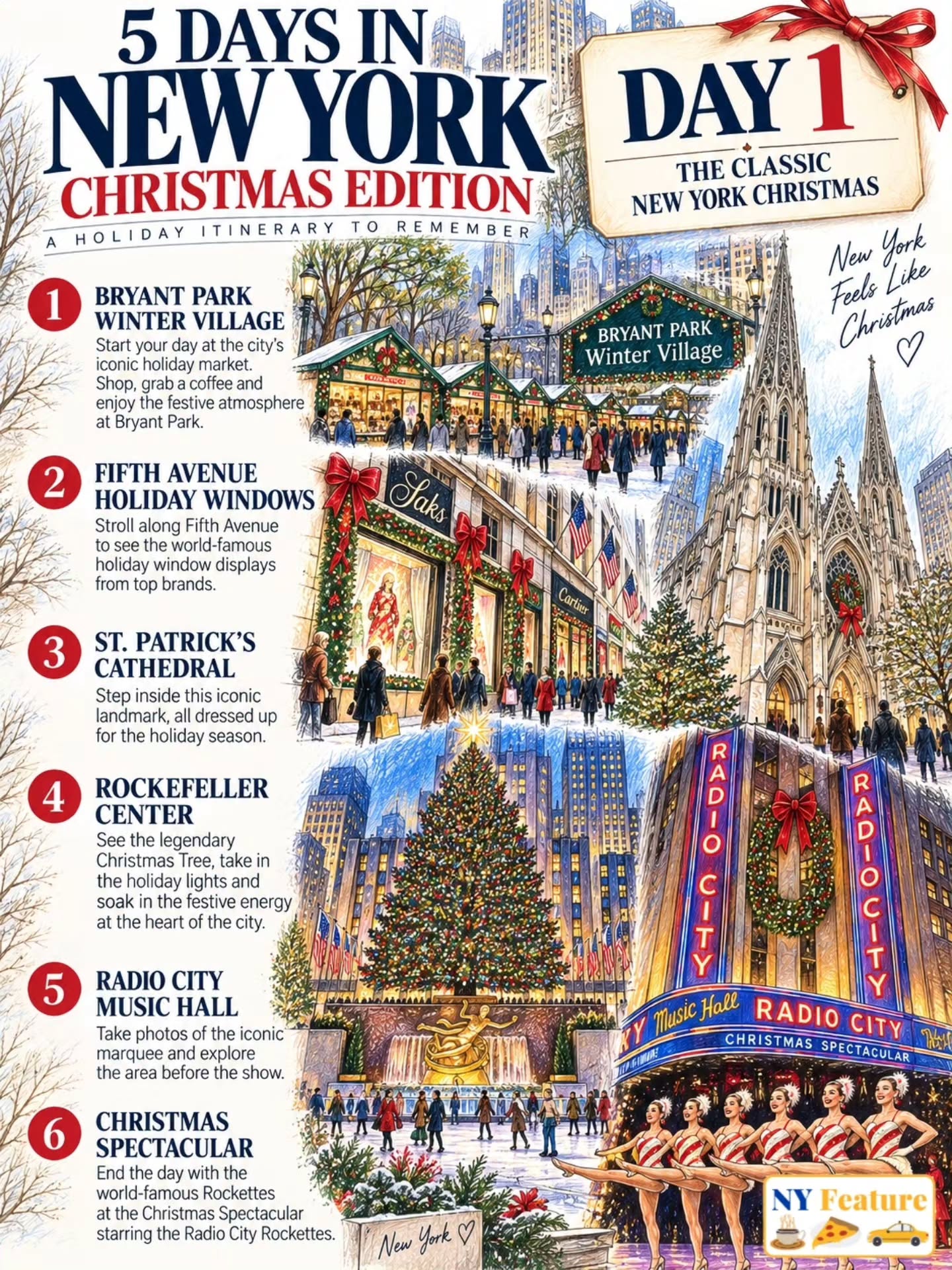 Iconic New York City Landmarks And Attractions