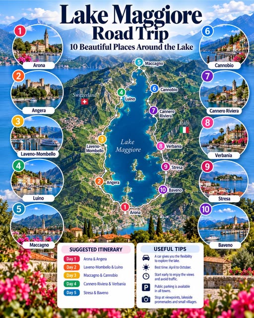 Lake Maggiore Road Trip: A Scenic Italian Lakeside Journey
