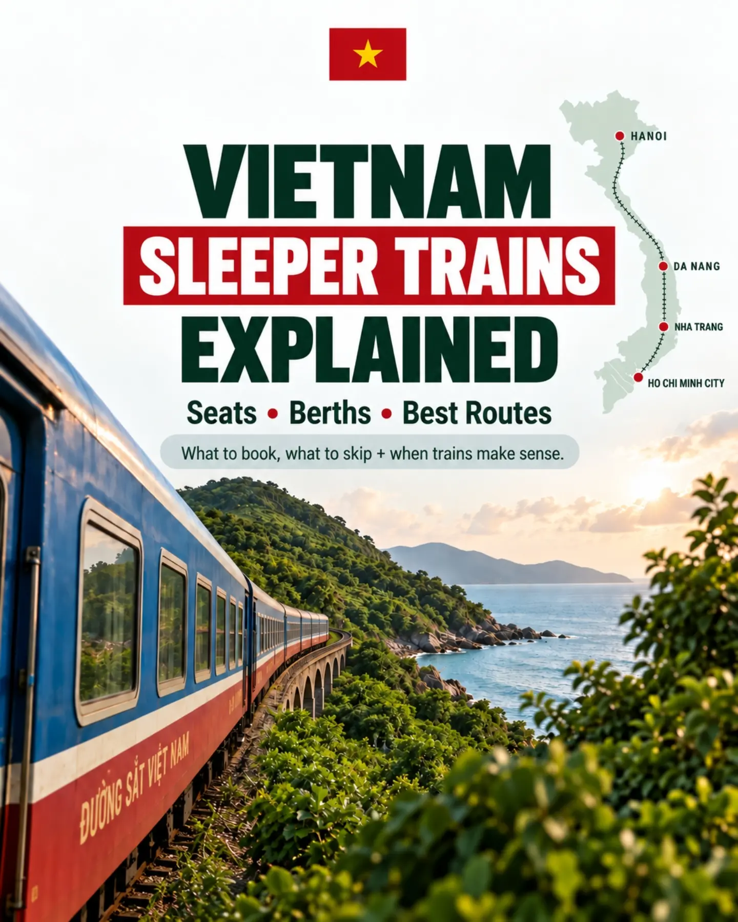 Vietnam's Top Sleeper Train Destinations
