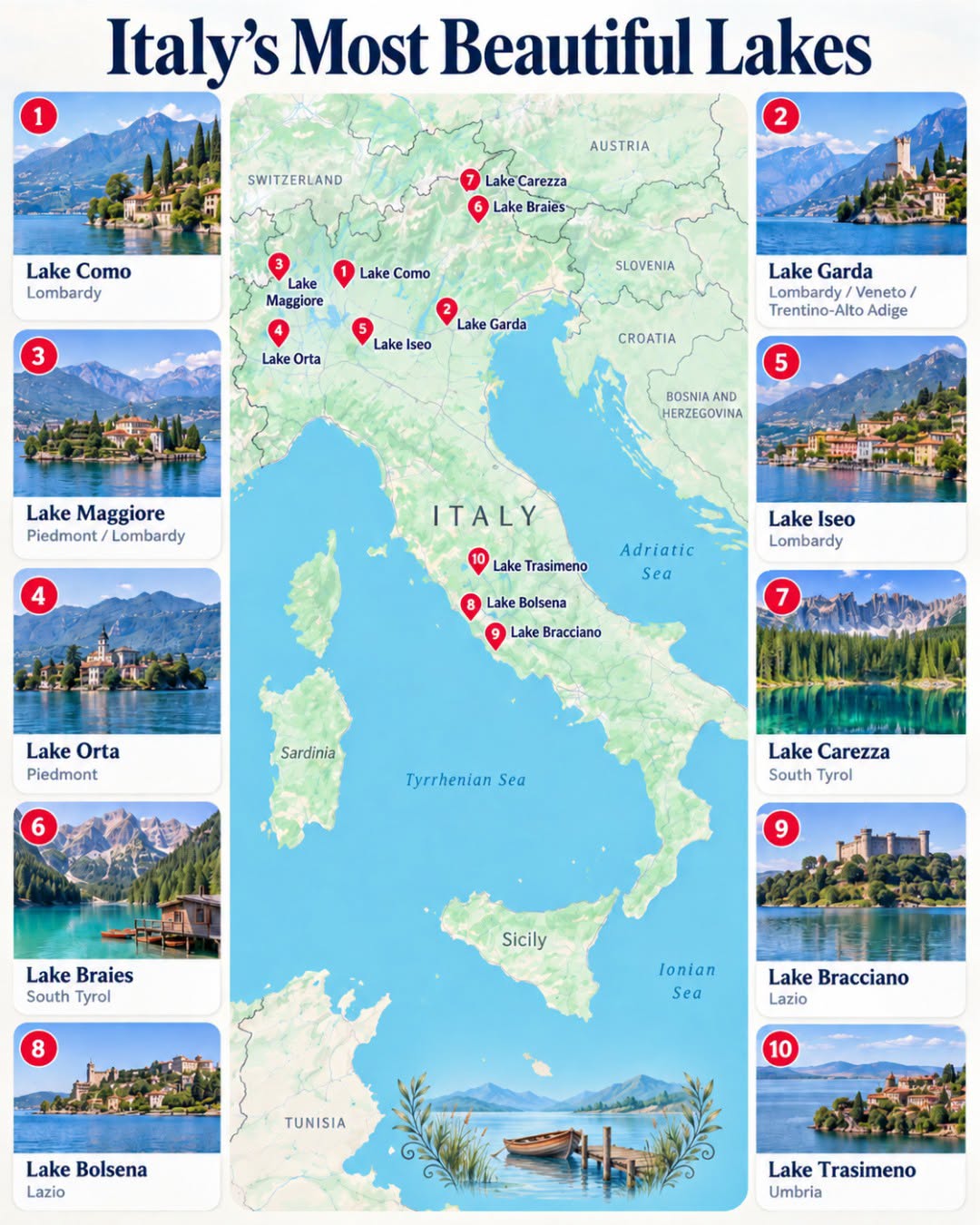 10 Attractions in Italy
