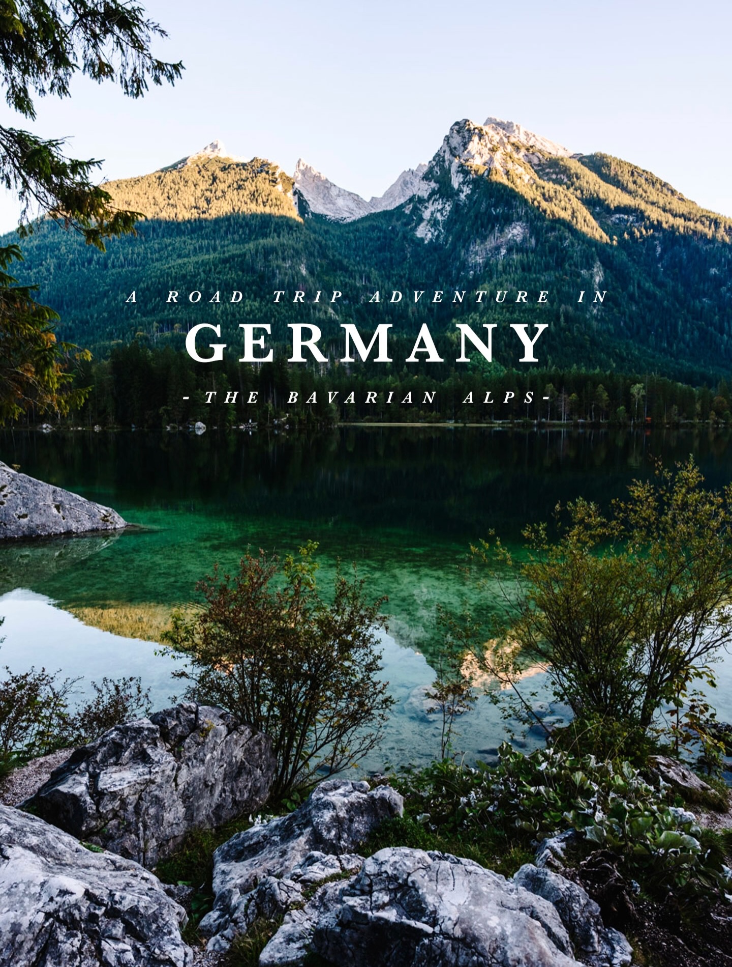 Bavarian Alps Offer Stunning Mountain Scenery